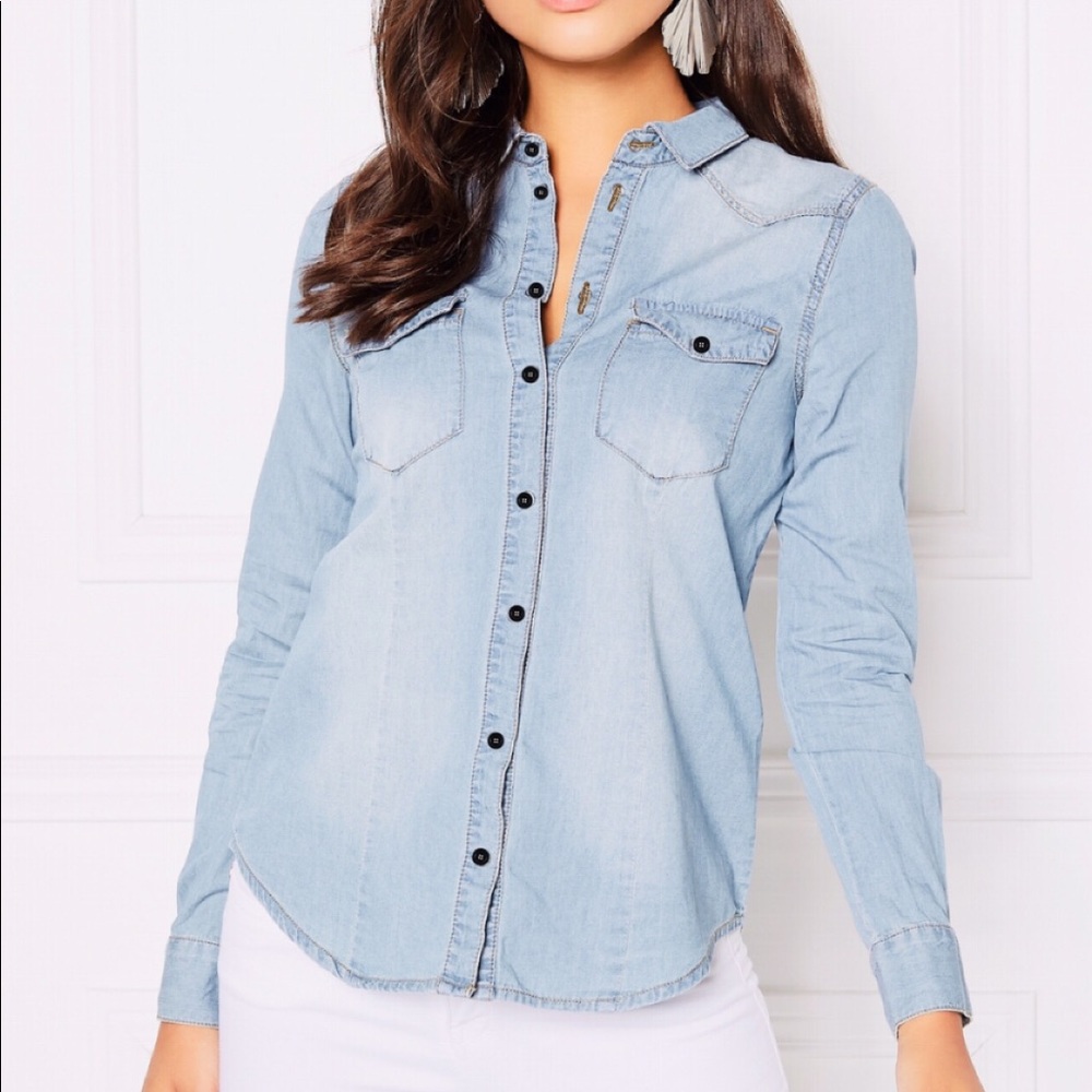 Denim shirt